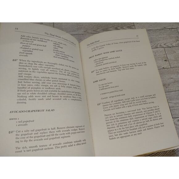The Deaf Smith Country Cookbook : Natural Foods for Family Kitchens - 1977 Vtg - Picture 11 of 13